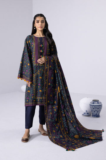 Sapphire U3 CL22V8 12 1 S 3 Piece - Printed Khaddar Suit Winter Vol 1 2022 Online Shopping
